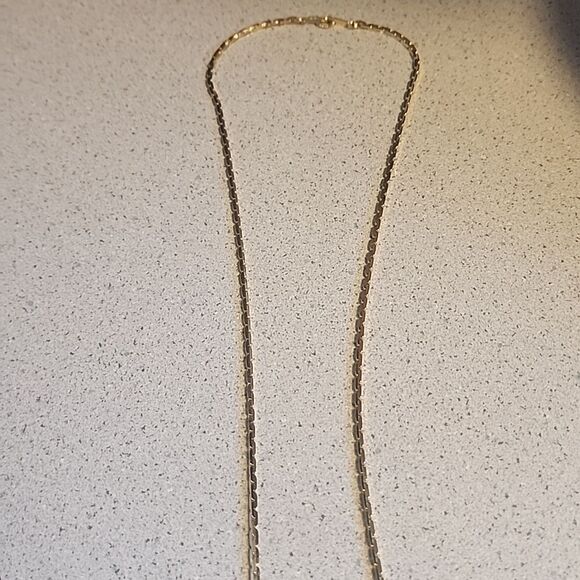 Elegant 14 K Gold Plated Geometric Pendant Necklace - Picture 5 of 5